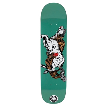 Welcome Skateboard Bunyip Horse Green 8,25
